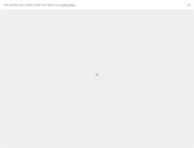 Tablet Screenshot of hallingdal65.kvadrat.dk