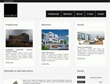 Tablet Screenshot of kvadrat.ba
